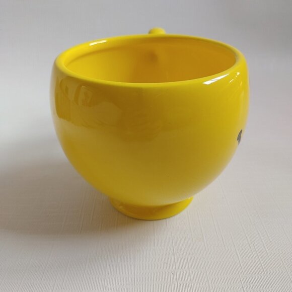 BRIGHT Teleflora Be Happy Mug BOLD and HAPPY Y2K Look Happy Face Cappucc… - Picture 4 of 6